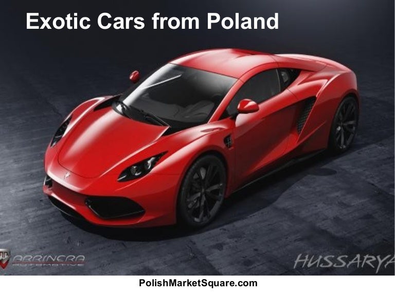 Exotic cars from Poland