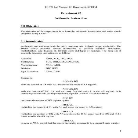 Exp 03 | PDF