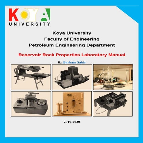 Reservoir Rock Properties Laboratory Manual Exp (#2)