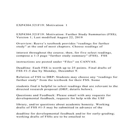 EXP4304.521F19 Motivation  1  EXP4304.521F19 Motivatio.docx