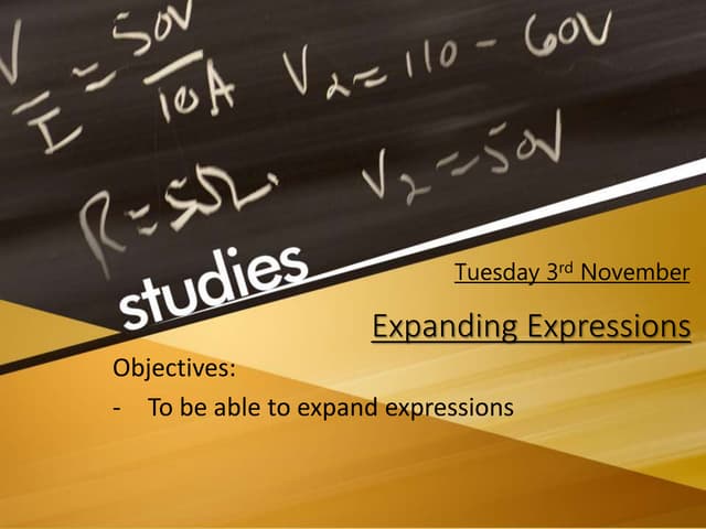 Expanding