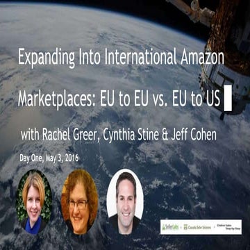 Expanding Into International Amazon Marketplaces: Day One - EU to EU