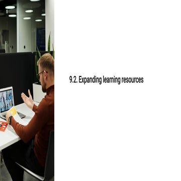 Expanding learning resources in Information Technology in Education