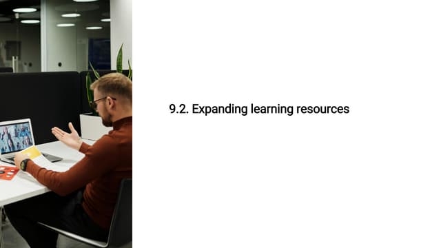 Expanding learning resources in Information Technology in Education