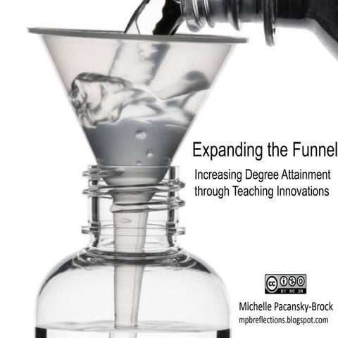 Expanding The Funnel: Increasing Degree Attainment Through Teaching Innovations
