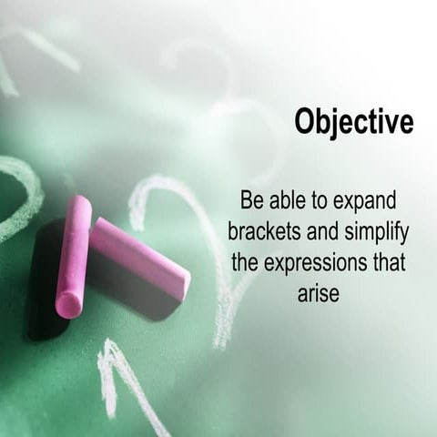 Expanding two brackets