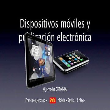 Dispositivos móviles y publicación electrónica
