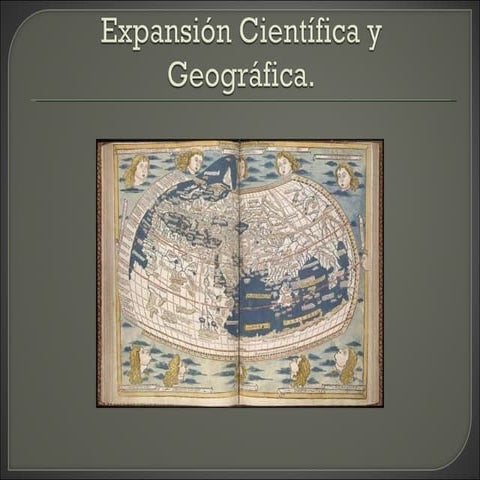 Expansión científica y geográfica. Profesor Claudios Aros Q.