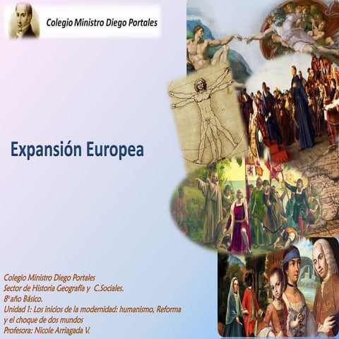 Expansión europea y descubrimientos. clase 8 y 9