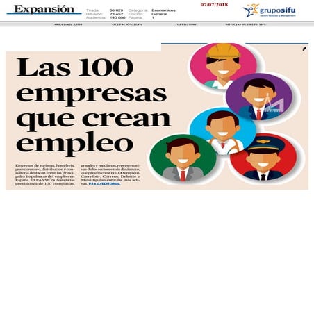 Expansion 100 empresas