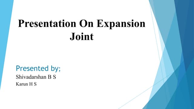 expansion joint.pptx