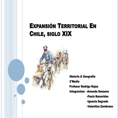 Expansión territorial en chile siglo xix
