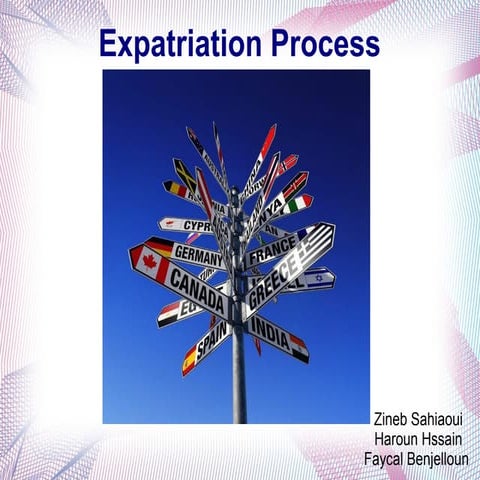 Expatriation and Repatriation | PPTX
