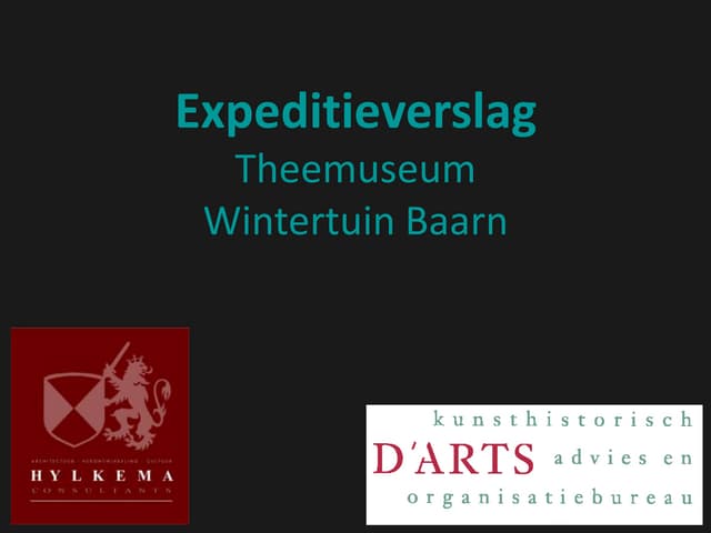 Presentatie buro Hielkema  26 mei 2010