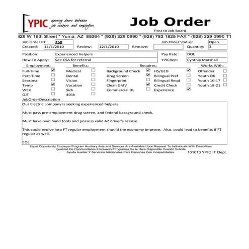 Service officer training | PPTX
