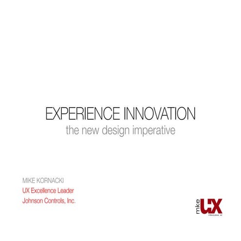 Customer Experience Innovation | PDF