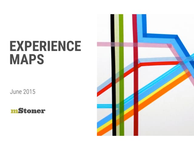 Using Experience Maps to Improve - Experiencemaps2015 150609210713 Lva1 App6892 Thumbnail 