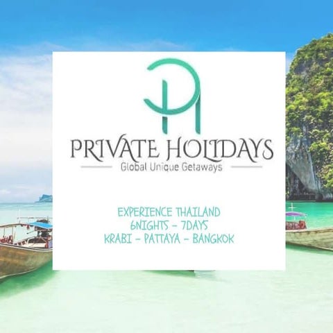 Experience Thailand with Privateholidays.in