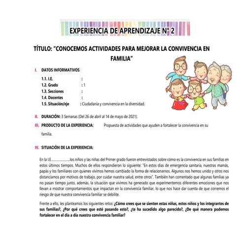 ACTIVIDAD DIA DE LA MADRE FICHA DE TRABAJO | DOCX