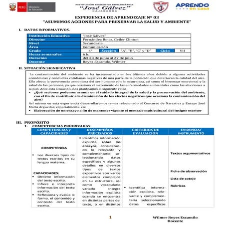 EXPERIENCIA DE APRENDIZAJE 3 - COMUNICACIÓN - 2022.pdf