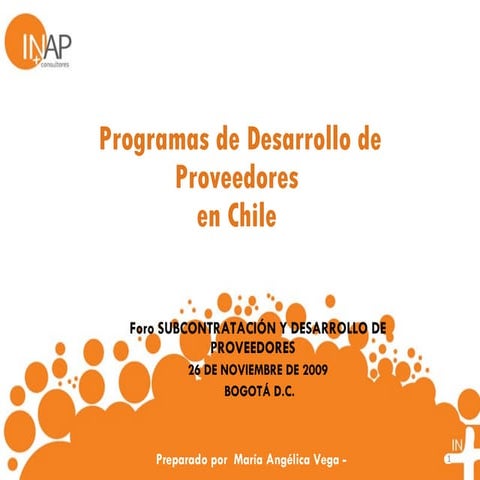Experiencia De Pdp En Chile y Boyacá