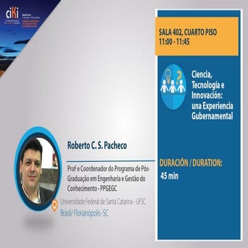 Coprodução e Planejamento em Ciência, Tecnologia e Inovação