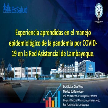 Experiencias aprendidas en manejo epidemiologico de covid 19