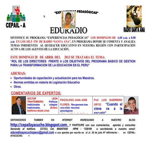 Experienciaspedagogicas