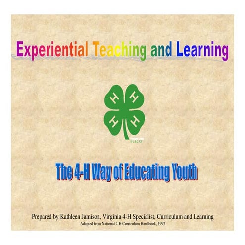 Experiential Learning for cbse students for nep 2020