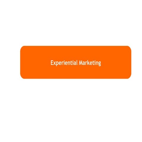 Experiential Marketing For Beginners