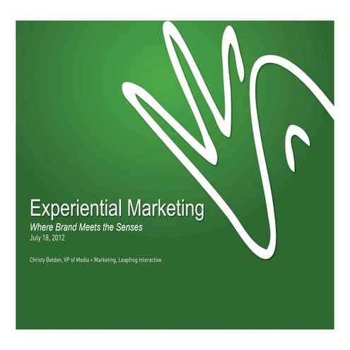 Experiential Marketing