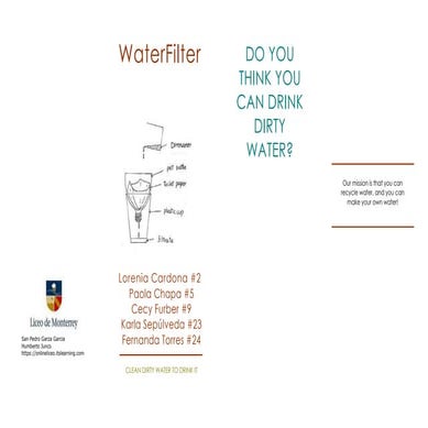 Portable water purifier | PPT