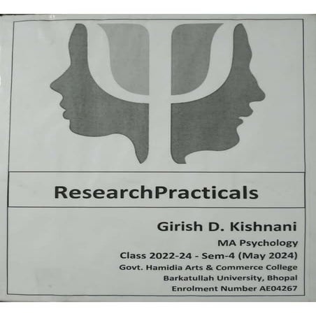 Experiment - Word Association - Primary Law of Association & Memory Function