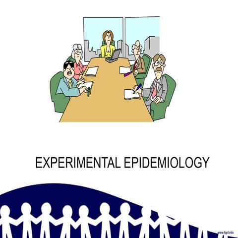 Experimental Epidemiology in detailed and about it