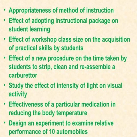 Experimental research sd