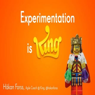 Experimentation is King Lean Kanban...