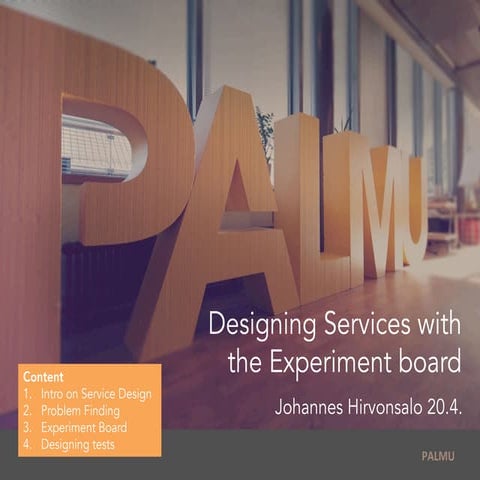 Experiment board lecture