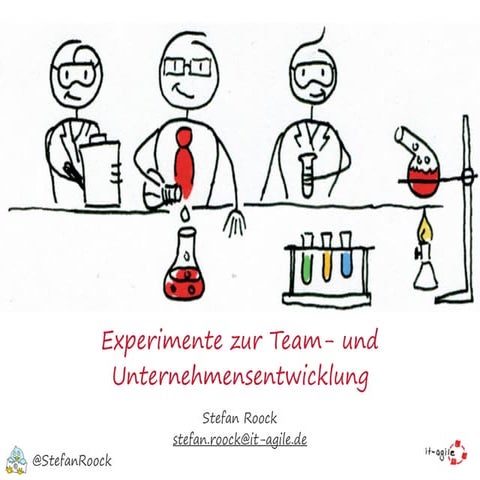 Experimente zur Team- und Organisationsentwicklung (CeBit, Heise Developer Wo...