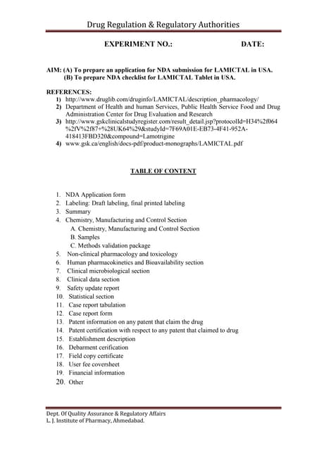 Nda approval process slideshare