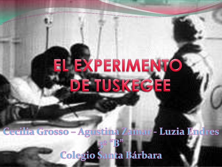 Experimento de tuskegee