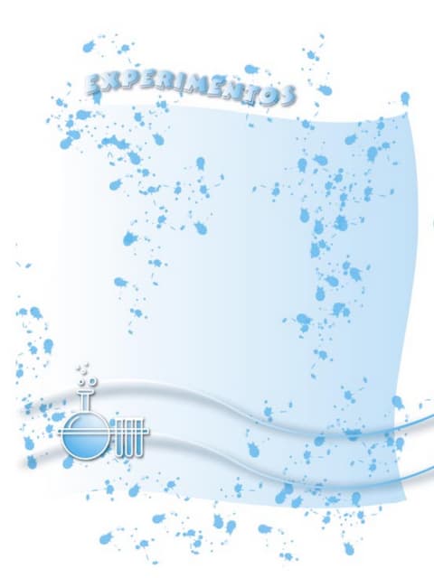 Experimentos cientificos para niños.