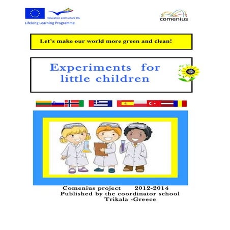 Experiments for little children+
