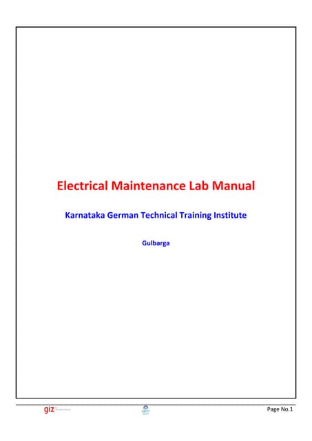 Experiments manual 