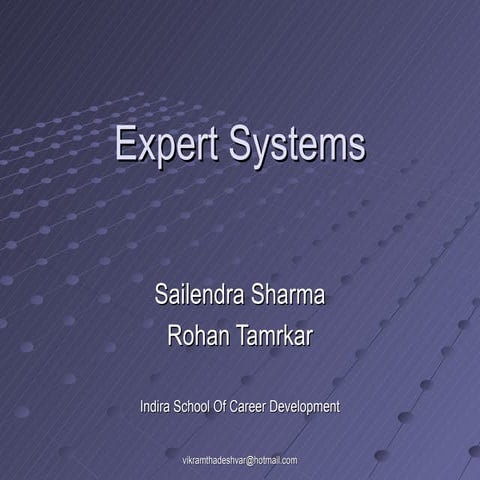 Expert Systems
