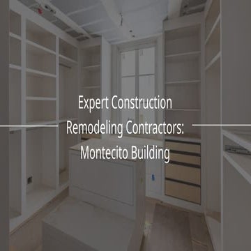 Montecito Building Custom Home Builders Creating Exceptional Residences ...