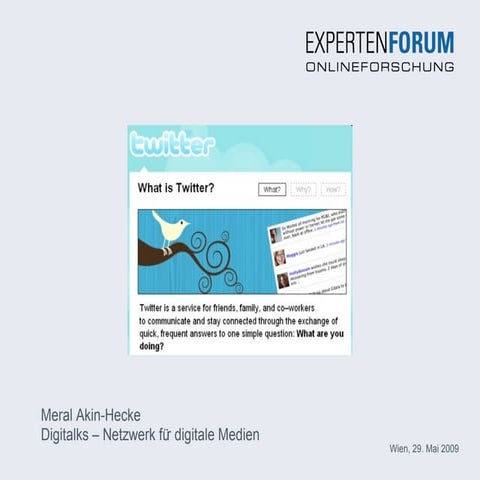 Twitter - intro and use cases