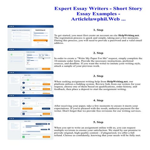 Expert Essay Writers - Short Story Essay Examples - Articlelawphil.Web ...