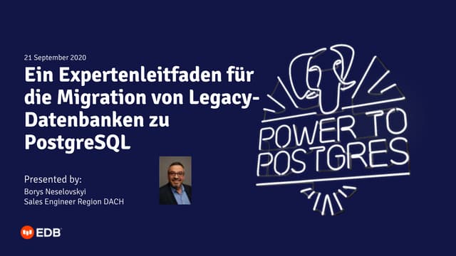 Ein Expertenleitfaden für die Migration von Legacy-Datenbanken zu PostgreSQL