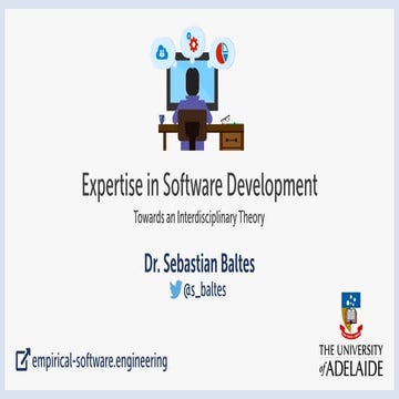 Expertise in Software Development