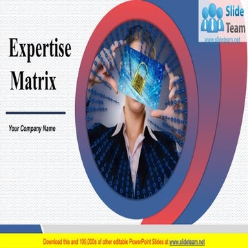 Expertise Matrix PowerPoint Presentation Slides
